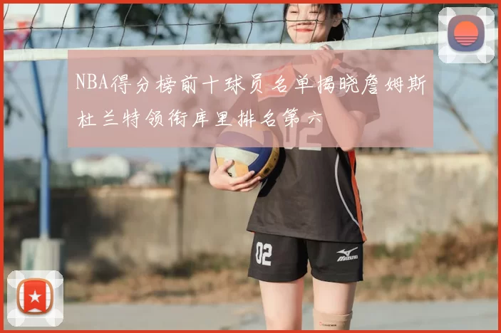 NBA得分榜前十球员名单揭晓詹姆斯杜兰特领衔库里排名第六